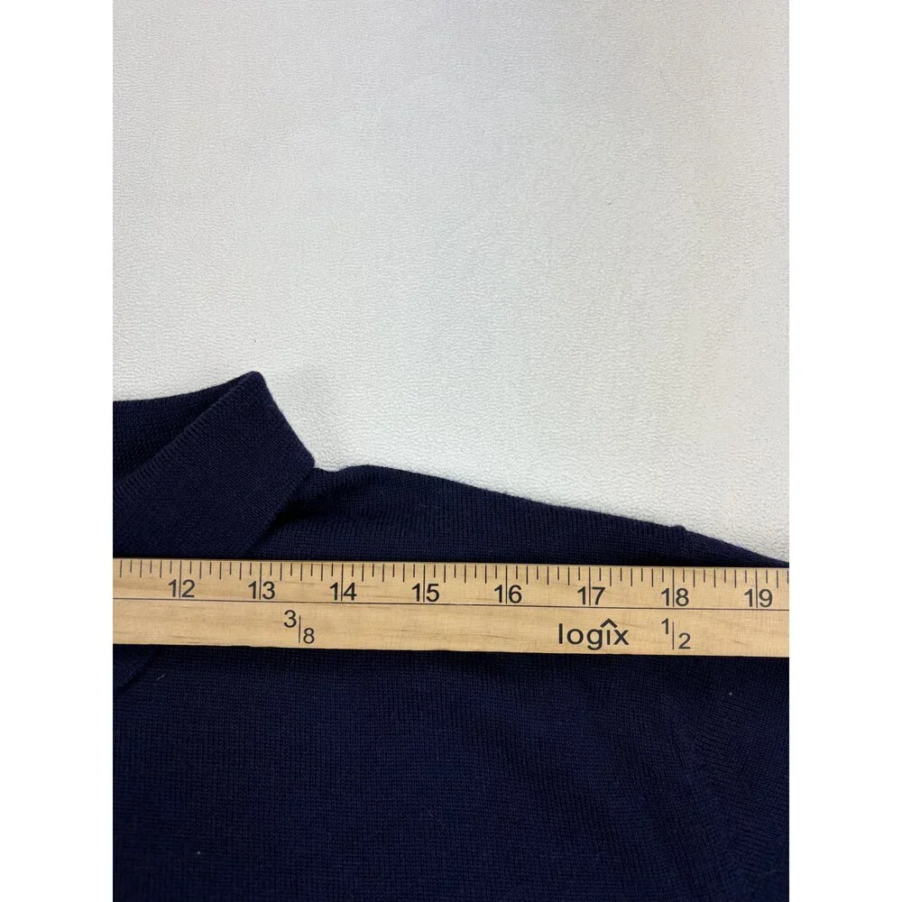 Banana Republic Men's Merino Wool Polo Sweater‎ L